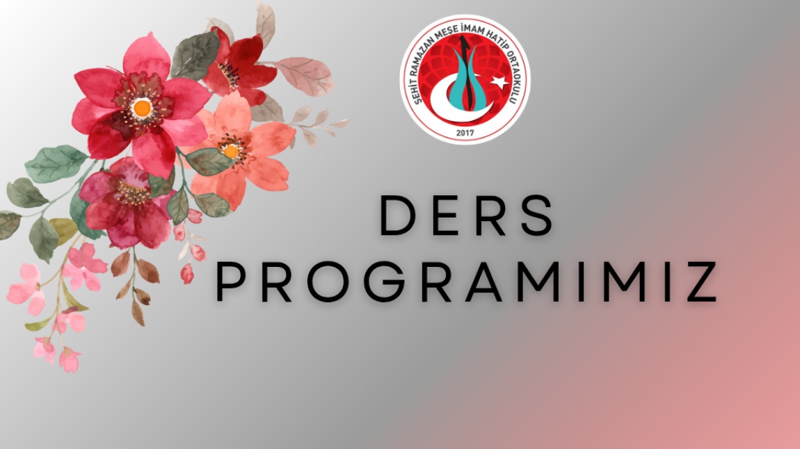 Güncel Ders Programı